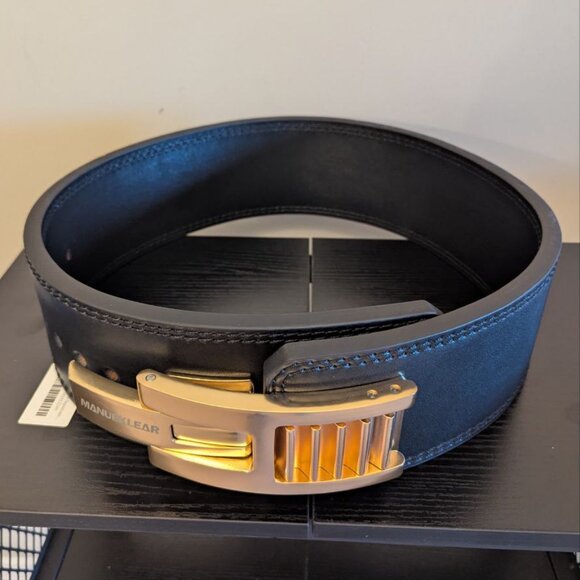 MANUEKLEAR Upgrade Lever Lifting Belt for Men and Women, 10mm Quick Locking Leve - Picture 1 of 9